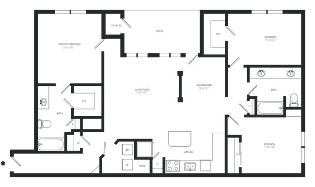 Cottonwood 2111 floor plan