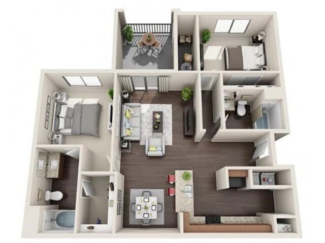 Unit 08-363 08-363 floor plan