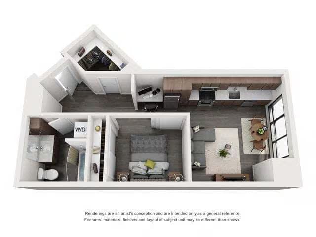 Unit 446 446 floor plan