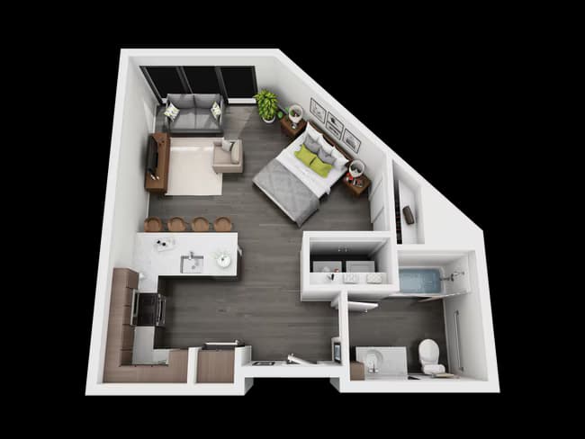Unit 549 452 floor plan