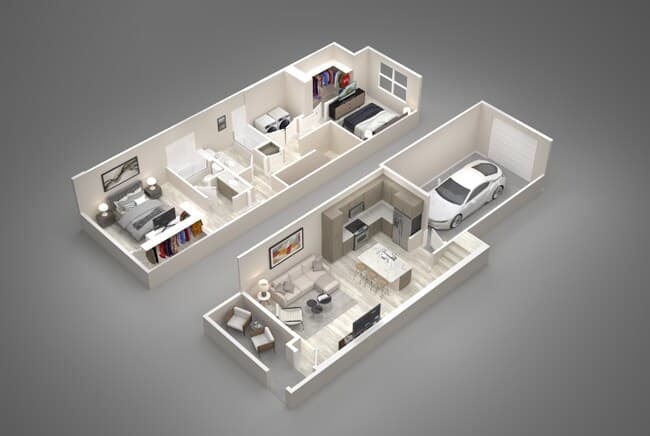 Unit 1012 1075 floor plan