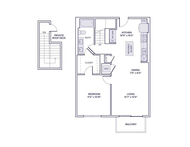 Unit 584 584 floor plan