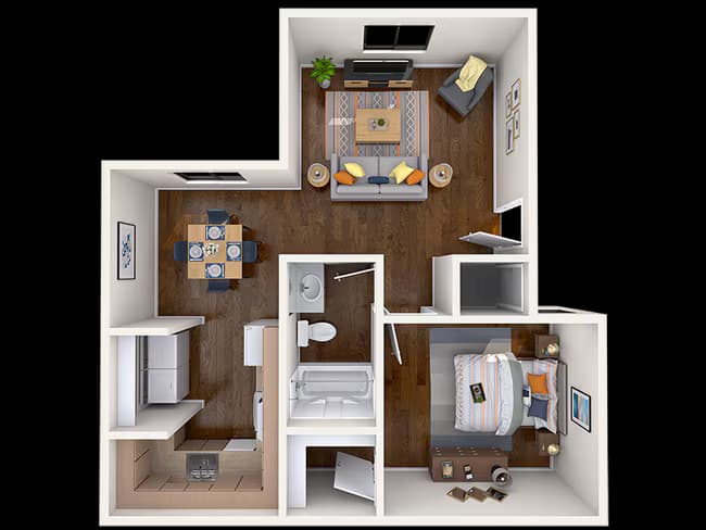 Dahlia 1043 floor plan
