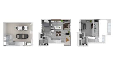 2x2.5 Loft, Extended Garage 214 floor plan