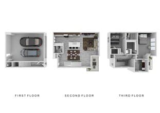 2x2.5 Standard Garage 271 floor plan