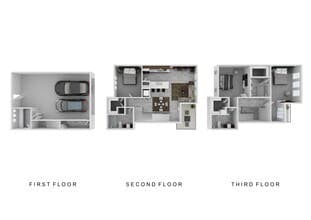 3x3 Mud Room, Extended Garage 277 floor plan