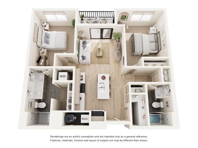 2B 1 C213 floor plan