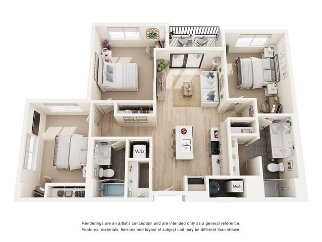 Unit C314 C314 floor plan