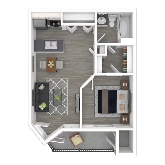 Unit AUCMUJ 2091 floor plan