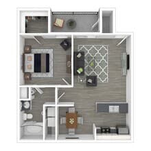1x1-850 1066 floor plan