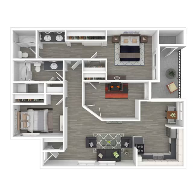Unit AUCMUW 2024 floor plan