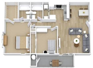 B2 1062 floor plan