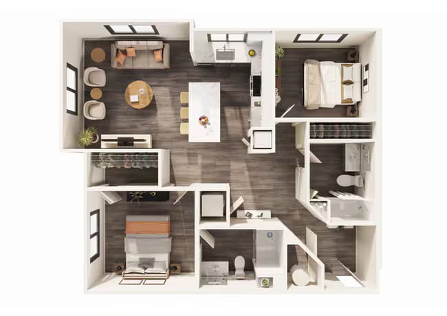 Unit 2108 2108 floor plan