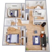 Monroe 1-133 floor plan