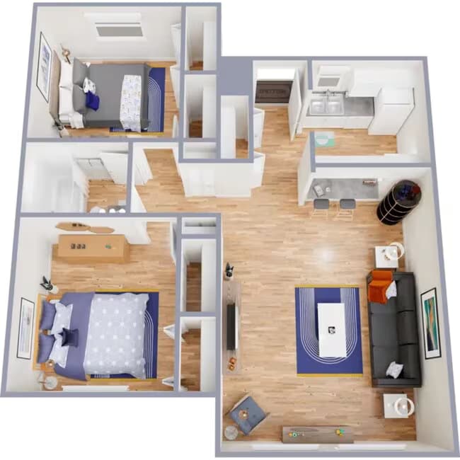 Unit 1-125 1-112 floor plan