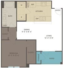 A2 216 floor plan