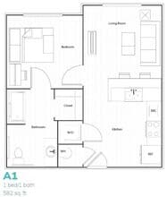 A1 Private floor plan