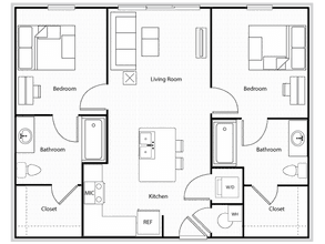 B2 Private floor plan