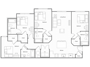 D1 Private floor plan