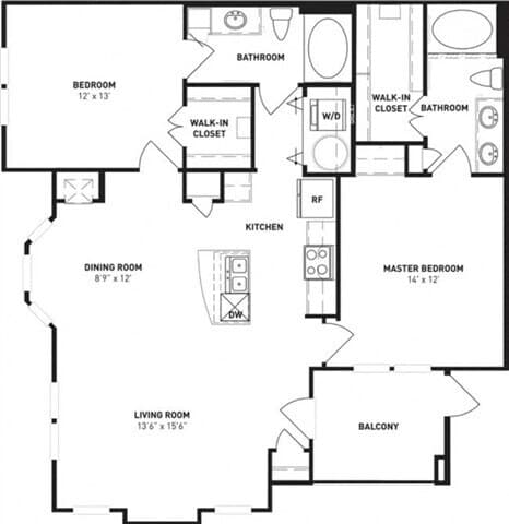 Unit 7304 7304 floor plan