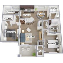 Bloomsbury 8303 floor plan