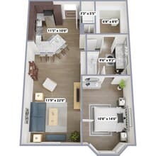 Boonville XL 1209 floor plan