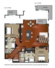 2B1A A4101 floor plan