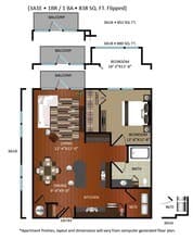 3A1 B2109 floor plan