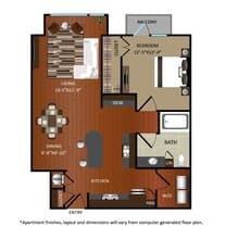 3A2 B2115 floor plan