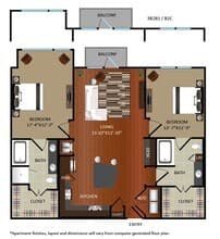 3B2B B4103 floor plan