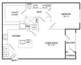 Clover 2-2108 floor plan