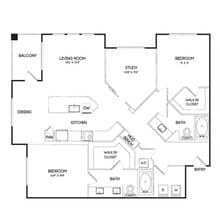 Magnolia II 7-7111 floor plan