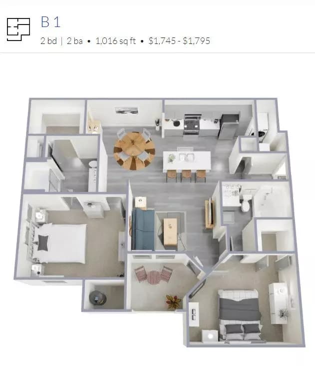 Unit 818 818 floor plan