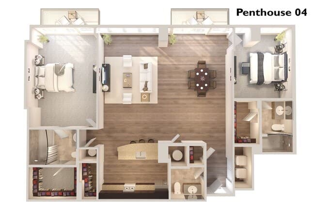 Penthouse 04 22904 floor plan