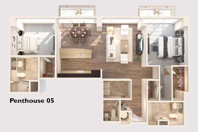 Penthouse 05 22905 floor plan