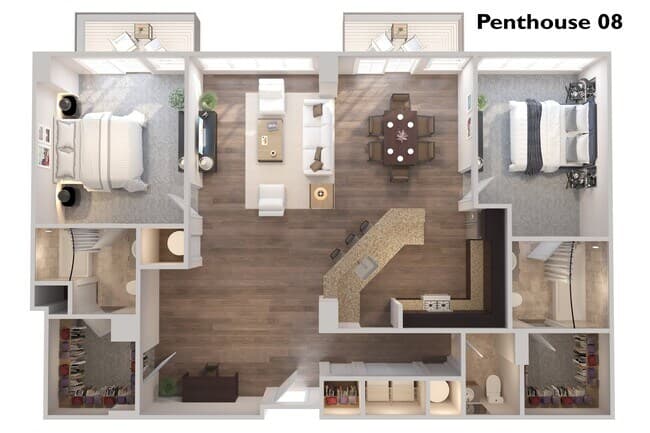 Penthouse 08 22808 floor plan