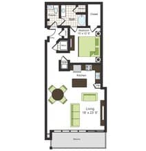 A2 1806 floor plan