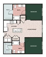 B1 2447 floor plan