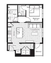 A13 3-3102 floor plan