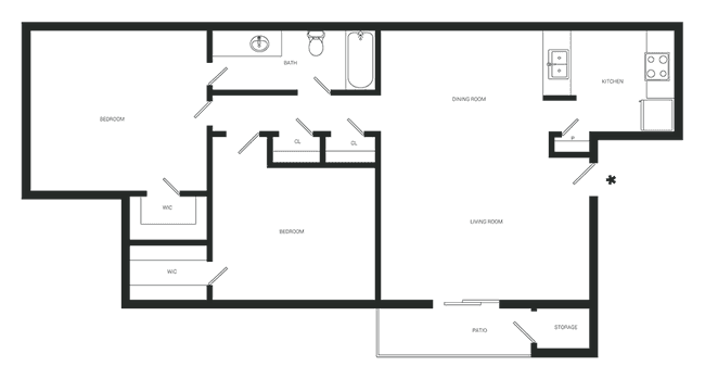 Camelia I12 floor plan