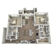 Pinehurst w/Attached Garage 6106 floor plan