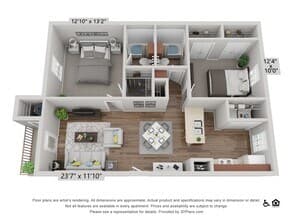 The Live Oaks 01109 floor plan