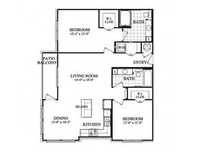 F 1334 floor plan