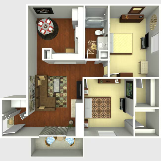 Unit 2097 2097 floor plan