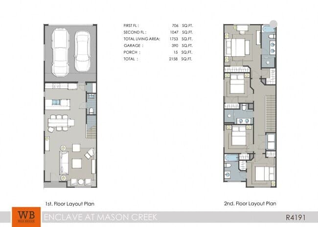 4191 ENCW407 floor plan