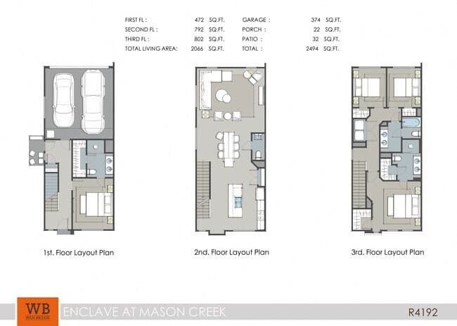 4192 ENCW705 floor plan