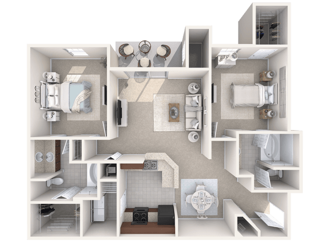 B2 0733 floor plan