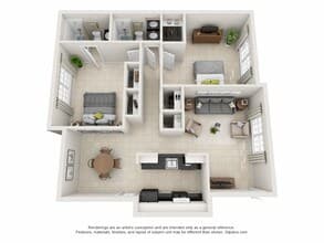 2x2 47 floor plan
