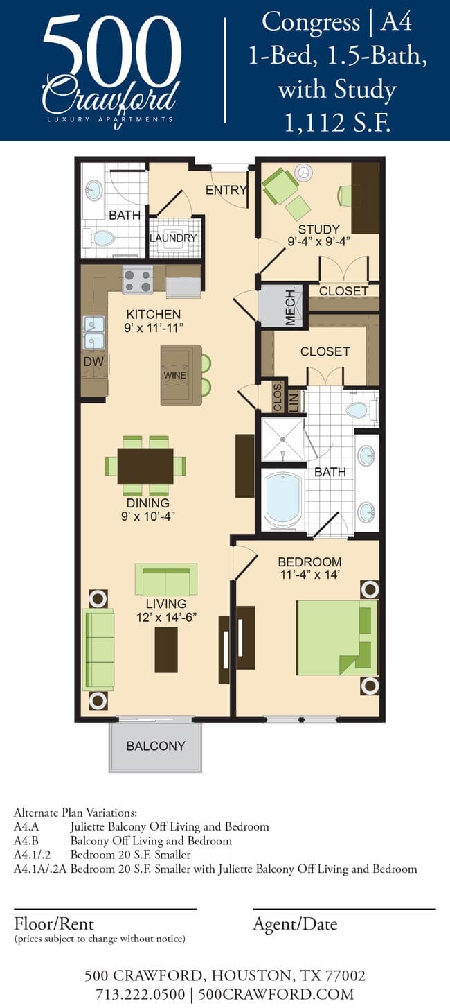 A4 756 floor plan