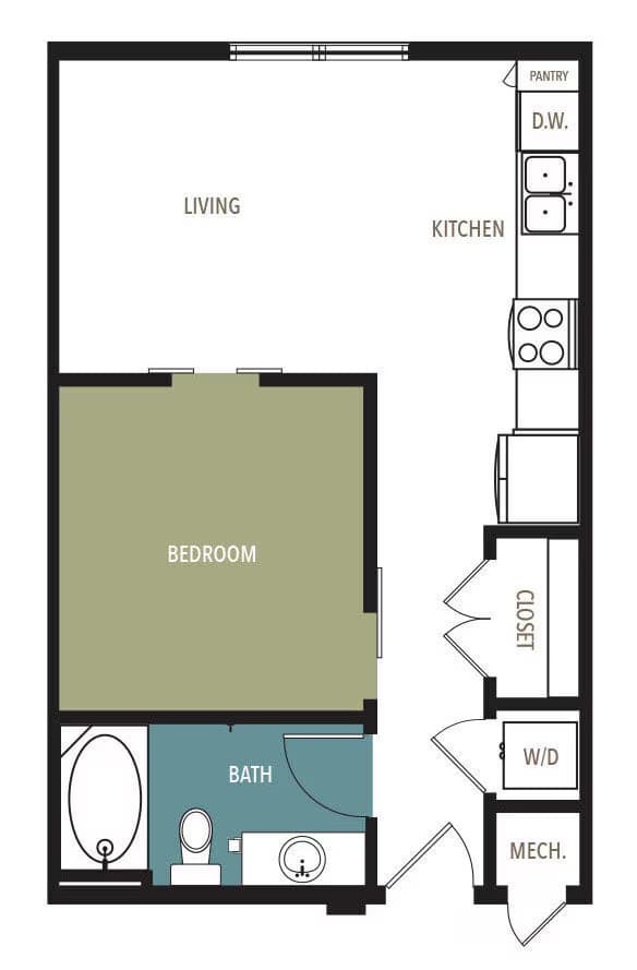 A5 1165 floor plan